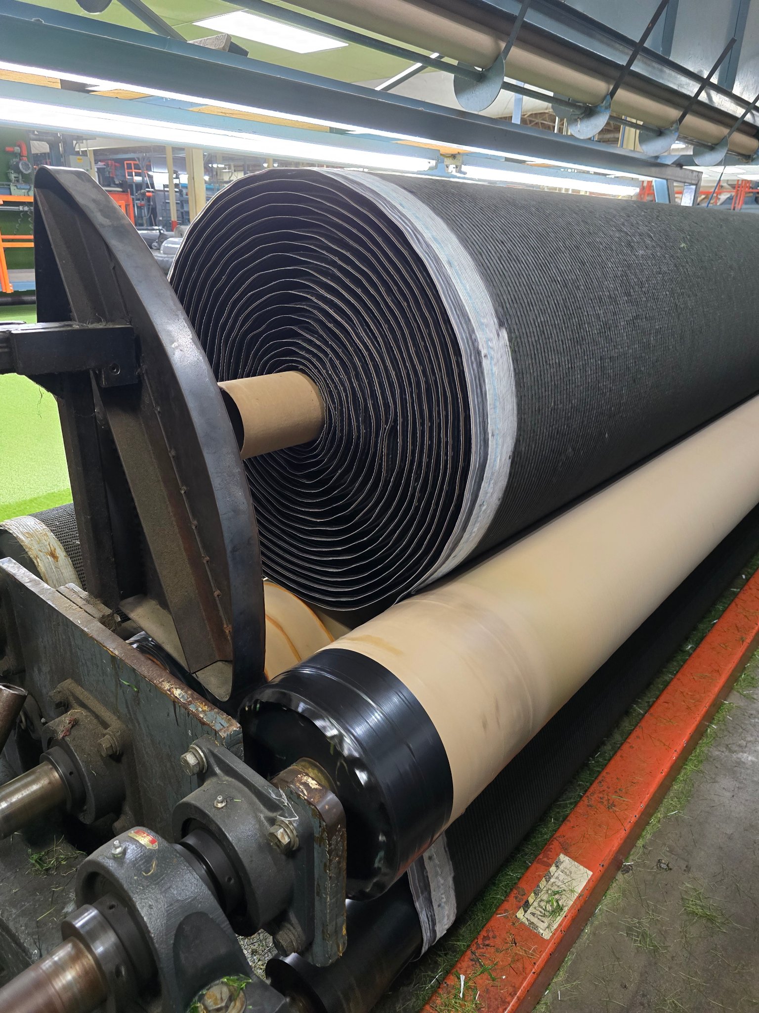 The Artificial Grass Company backing roll production